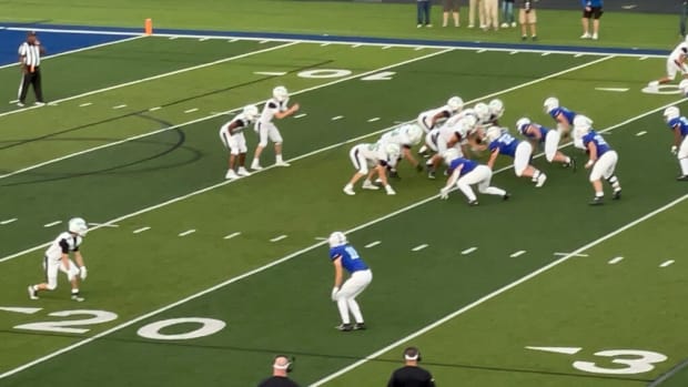 Dublin Coffman football Aaron Blankenship